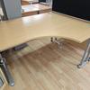 Beech 1400mm Right Handed Radial Desk 