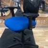 Mesh Back Task Chair with Blue Seat