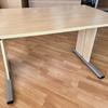 Maple 1200mm Workstation with Panel Legs