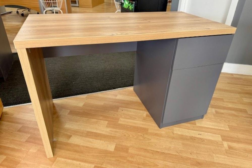 Two Tone Panel End Desk 1200mm Wide 