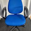 Alliance Blue Operator Chair With Arms 