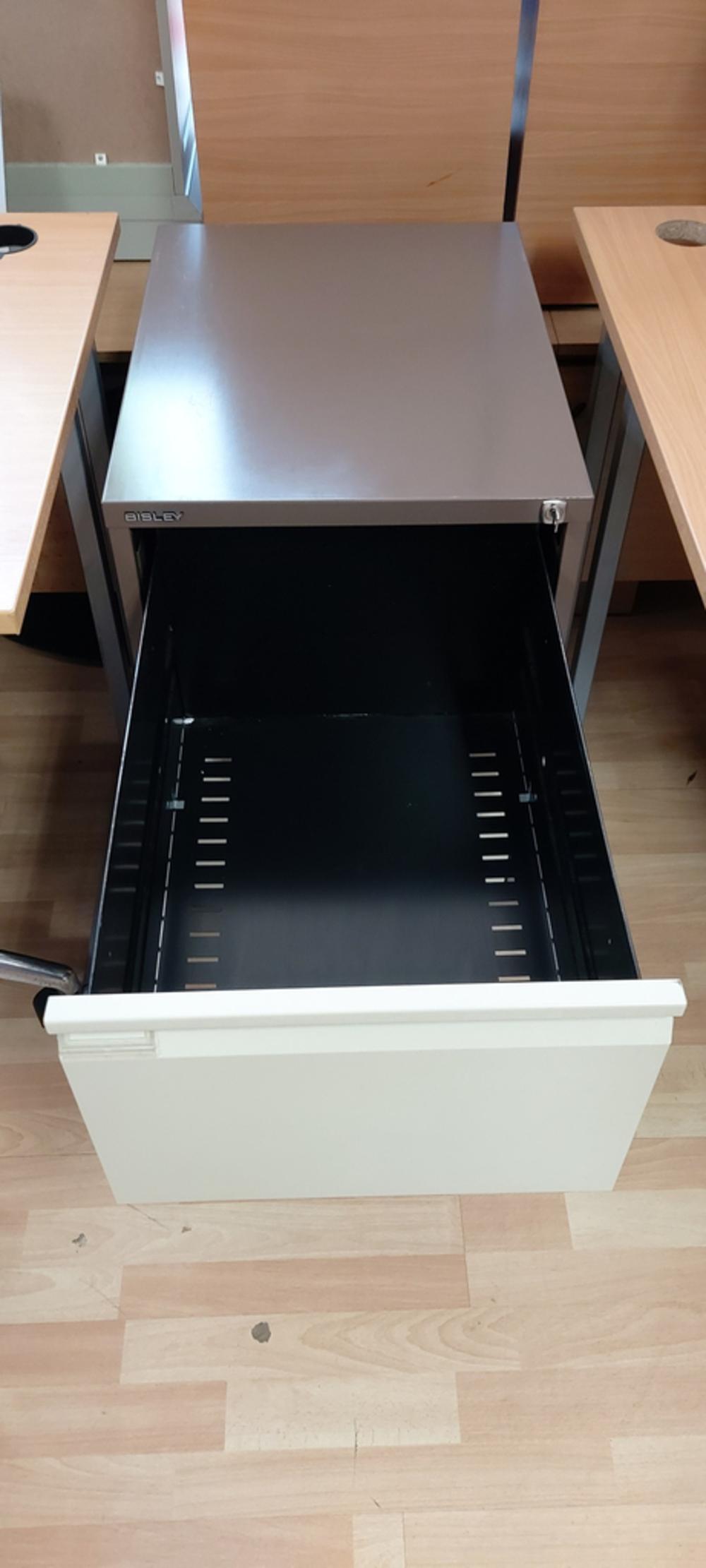Bisley Executive 2 Drawer Filing Cabinet