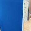 Blue Fabric Office Screen