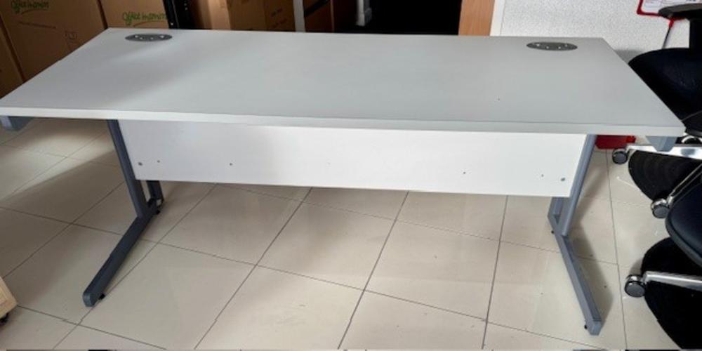 1600 x 600mm Grey Workstation