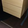Dams 1600mm Left Handed Radial Desk With Drawers  
