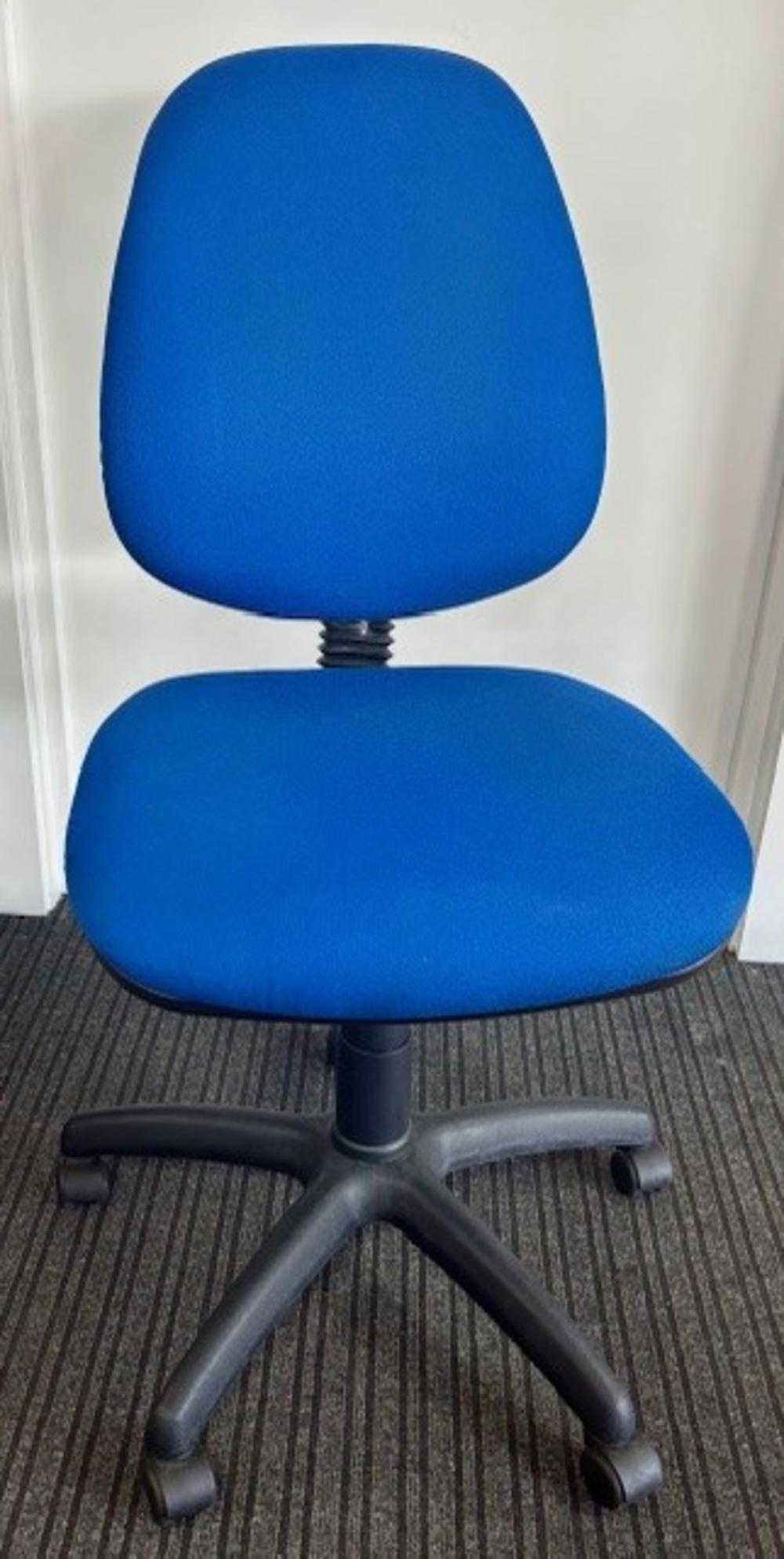 Blue High Back Operator Chair