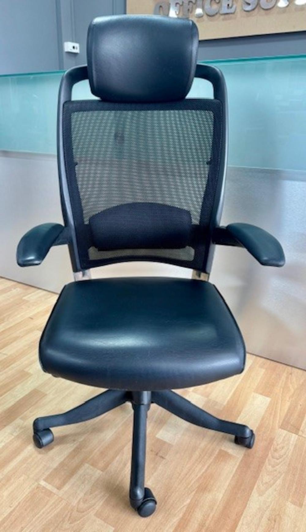 Fulkrum Mesh Back Executive Chair with Headrest