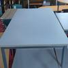 1600mm Grey Canteen Table