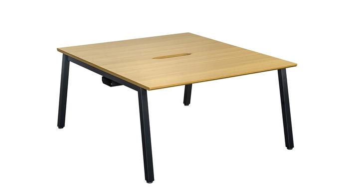 Back to back bench desks bbs 1680 lo and blk