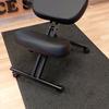 Black Vinyl Kneeling Chair