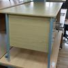 1500mm Stone Oak Single Pedestal Desk 