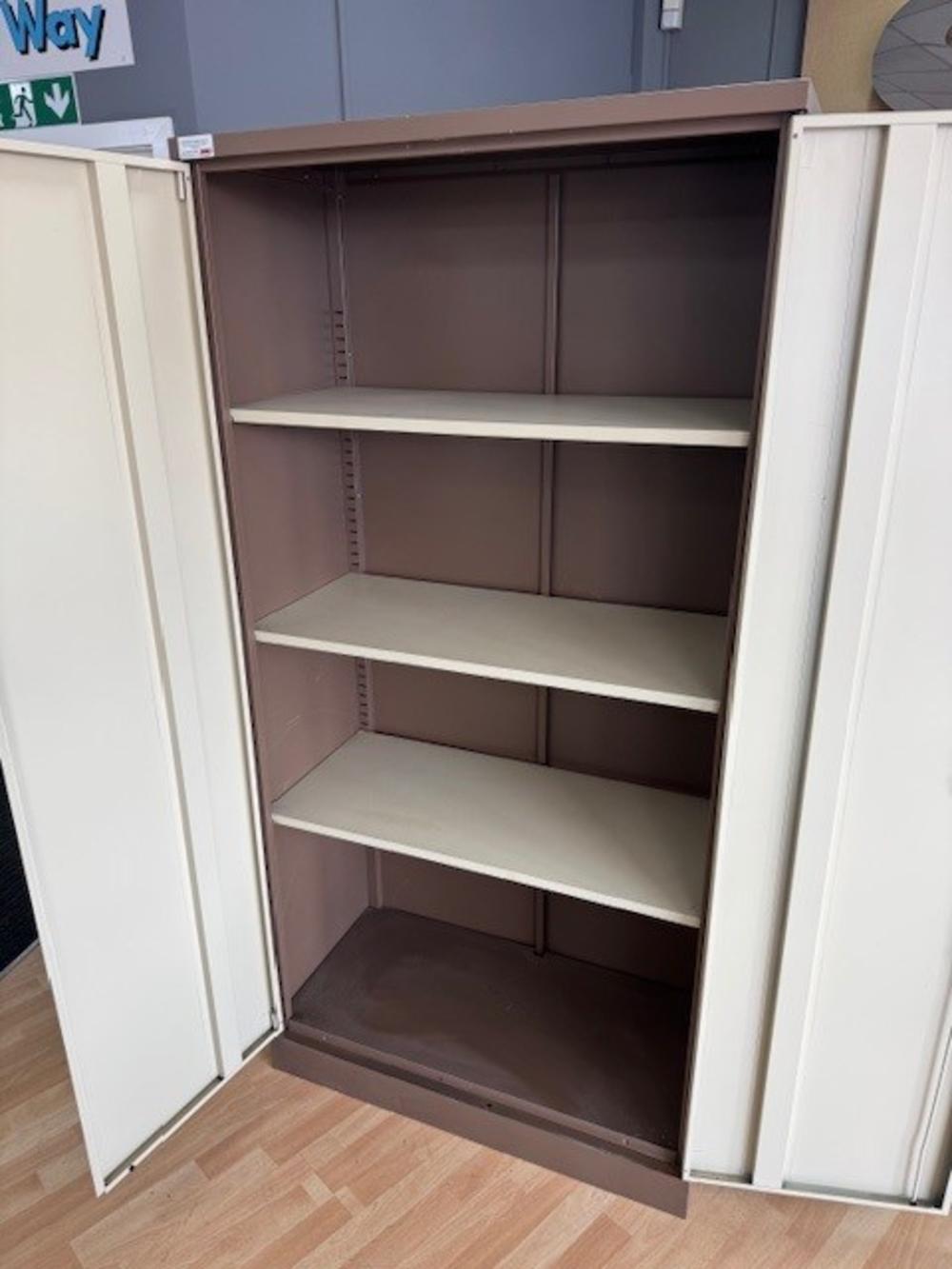 1830mm High Double Door Cupboard with 3 shelves