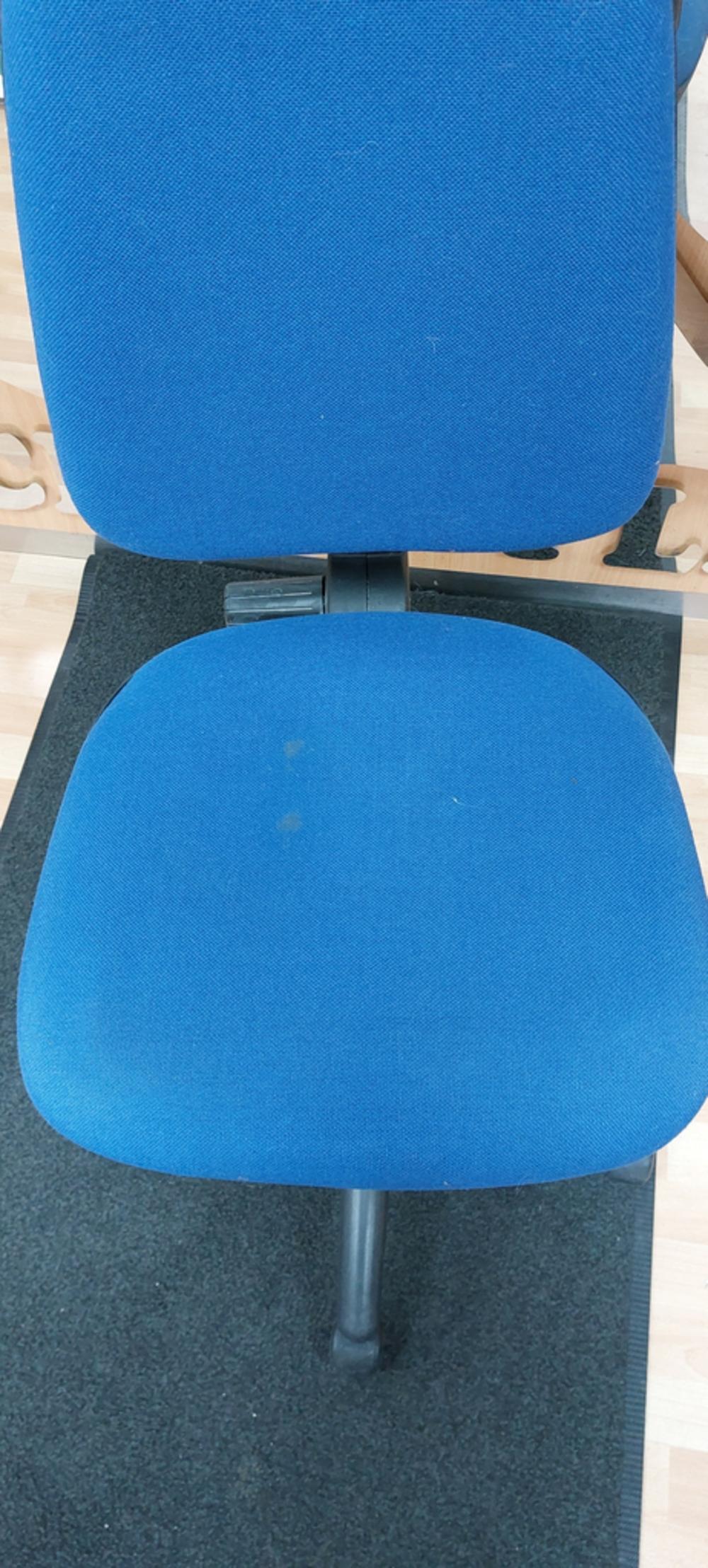 Blue High Back Operator Chair