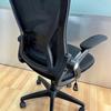 Mesh Backed Operator Chair With Fold Back Armrests