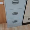 Grey 3 Drawer Filing Cabinet 