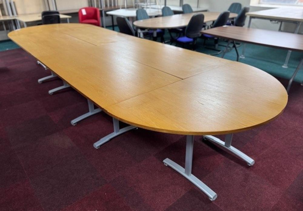 4000mm x 1600mm 6 x Section Boardroom Table 