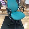 Green High Back Operator Chair with Arms