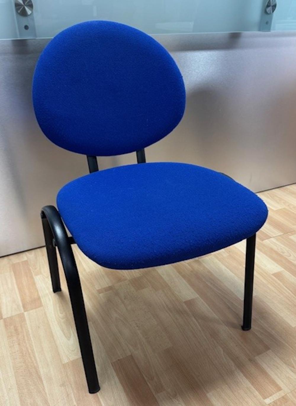 Blue Stacking Chair by Torasen