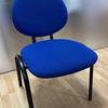 Blue Stacking Chair by Torasen