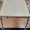 1200 x 600mm Maple Canteen Table 