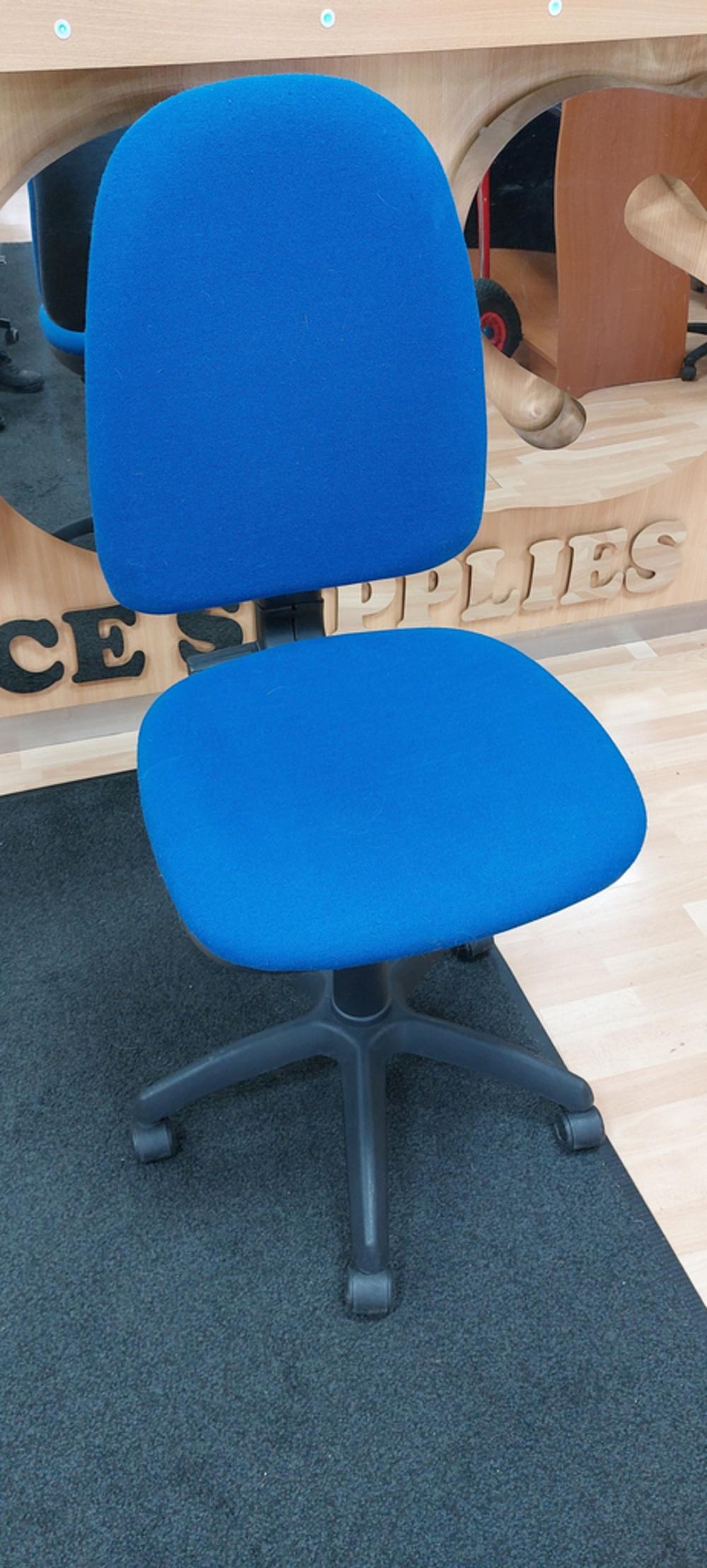 Blue High Back Operator Chair 