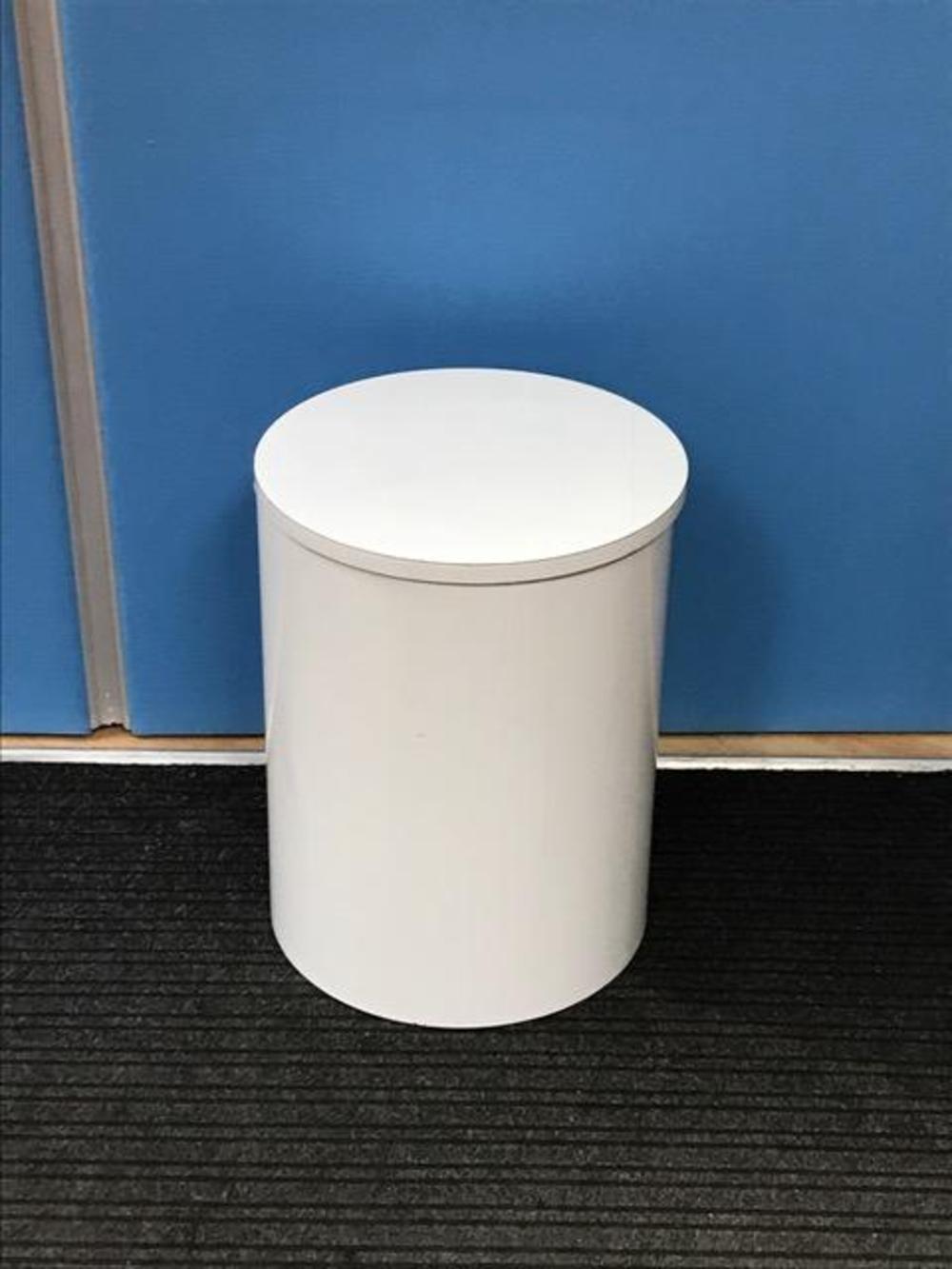 Gloss White Storage Tub