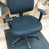 Black Square Backed Operator Chair With Adjustable Arms 