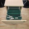 Maple 2 Drawer Filing Cabinet With Suspension Files 