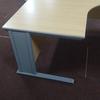 Light Oak 1600 x 1600mm Corner Desk With Mobile Pedestal