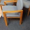 Set Of 3 Low Reception Chairs
