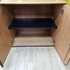 750mm High Double Door Cupboard With Shelf