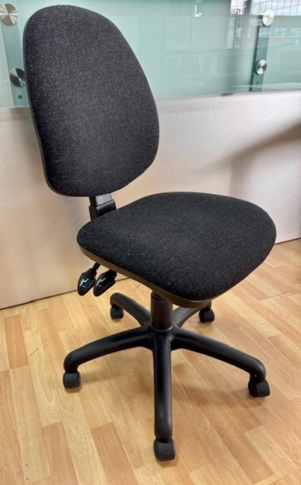 Alliance High Back Operator Chair in Charcoal