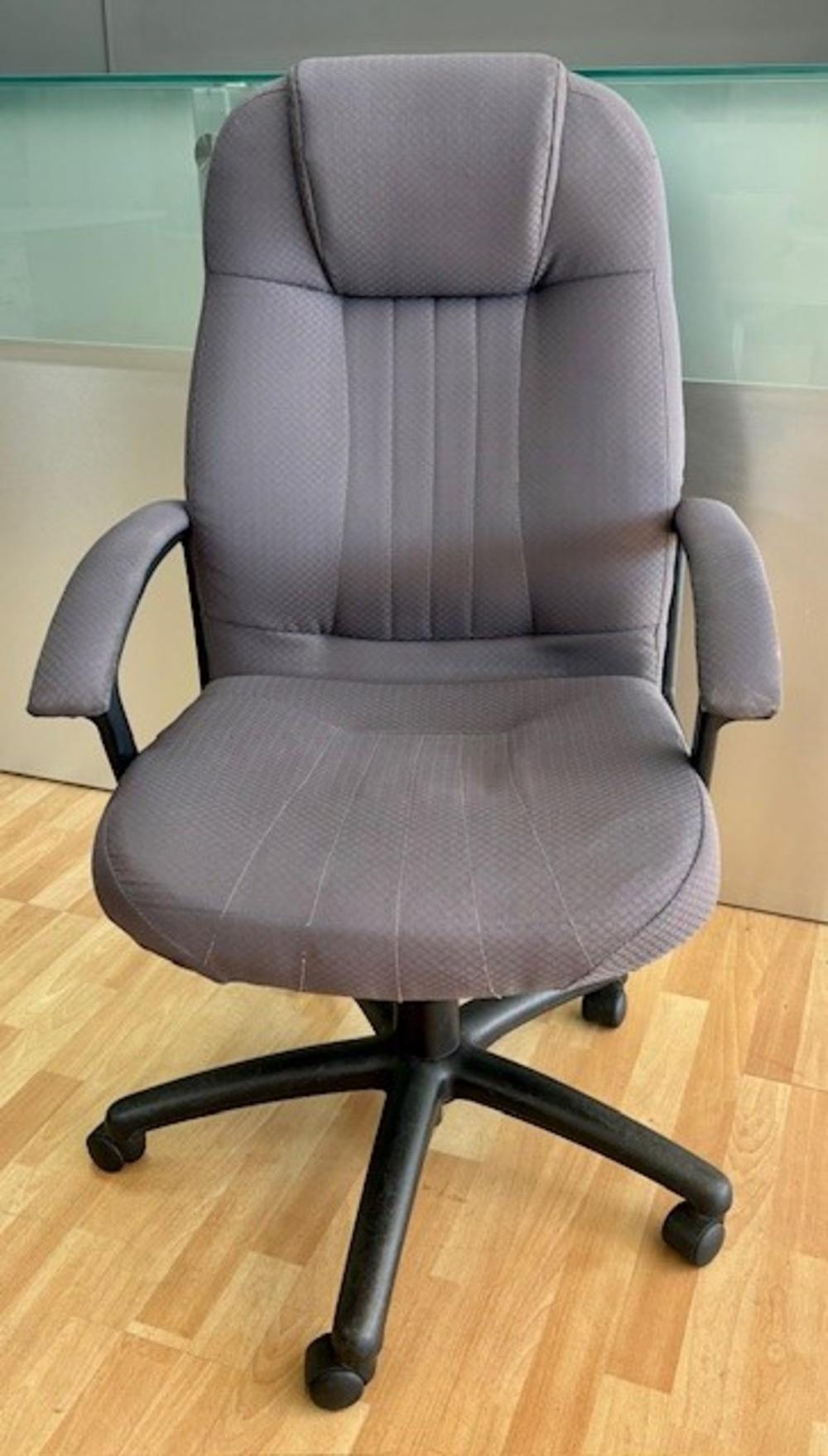Grey Fabric Executive Chair