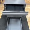 Graphite Metal 4 Drawer Mobile Pedestal with Pen Tray 