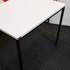 905mm White Canteen Table 