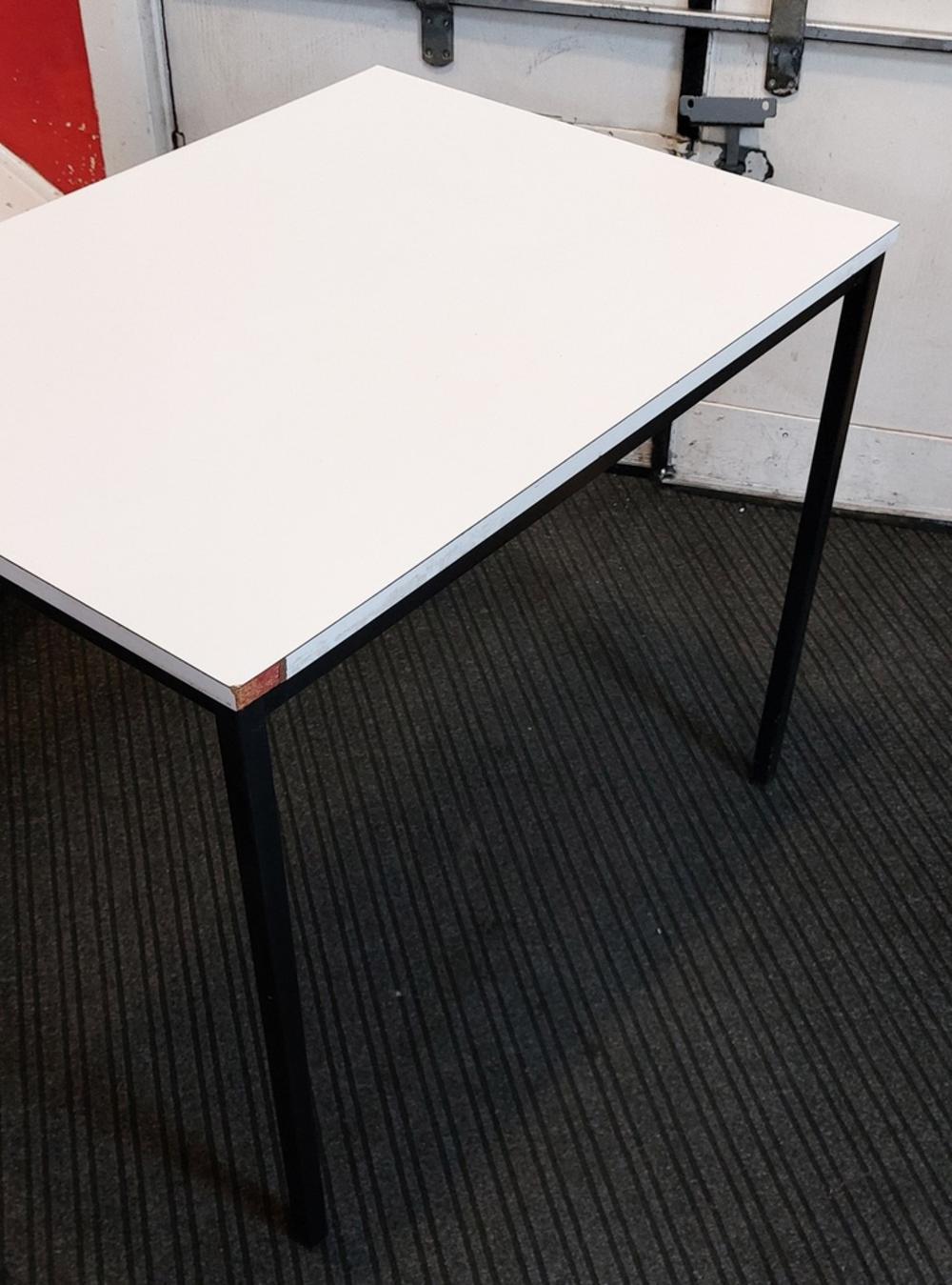 905mm White Canteen Table 