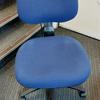 Dark Blue Task Chair With Pump Up Lumber