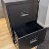Black 2dr Filing Cabinet