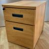 Lockable Under Desk Mobile Pedestal in Apple