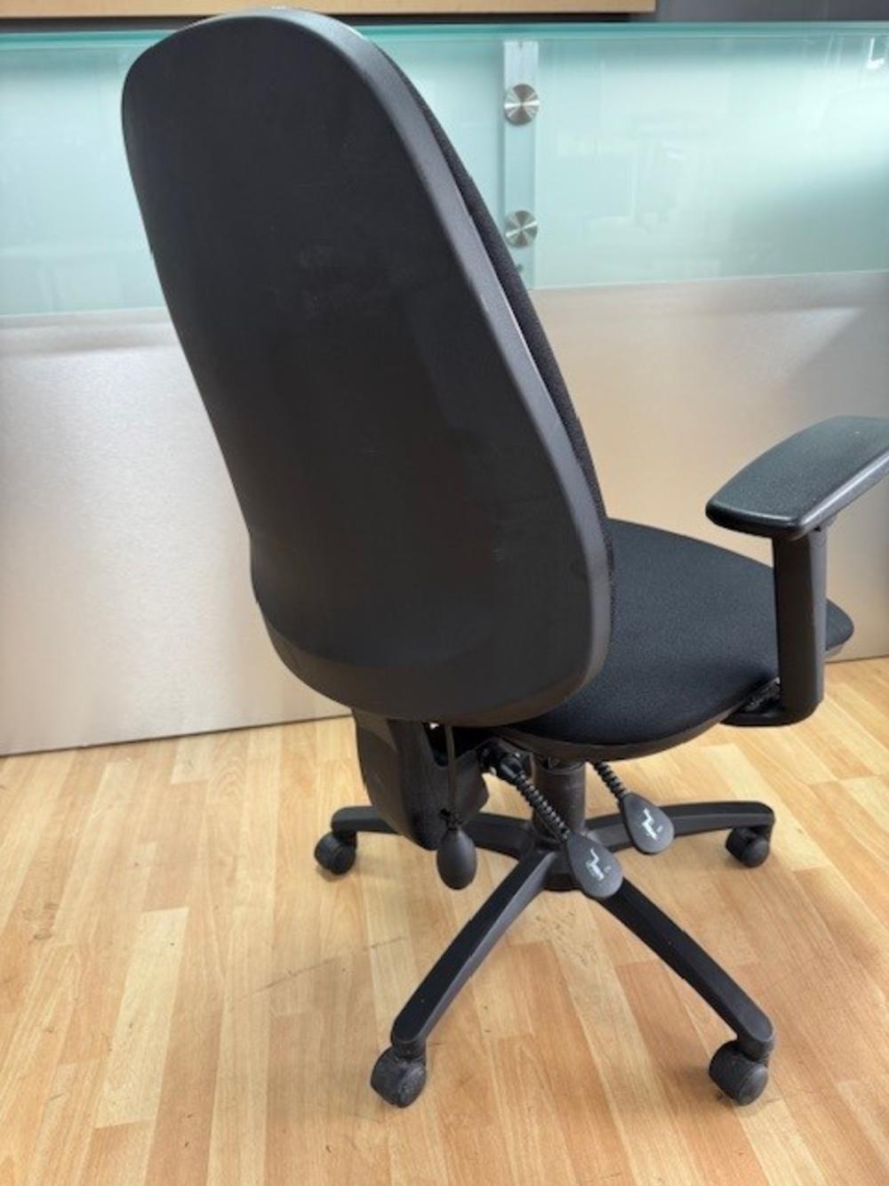 Task Chair with Pump Up Lumbar, Seat Slide & Adjustable Armrests