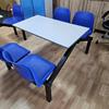 Modular Canteen Table Single Entry 4 People 
