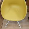 Yellow Plastic Tub Chair