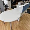 Radial Desk With Meeting Point & Screen