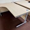 Maple 1800mm Radial Workstation Left Handed 