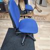 High Back Blue Operator Chair 