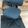 Grey Task Chair With Moulded Back Rest 