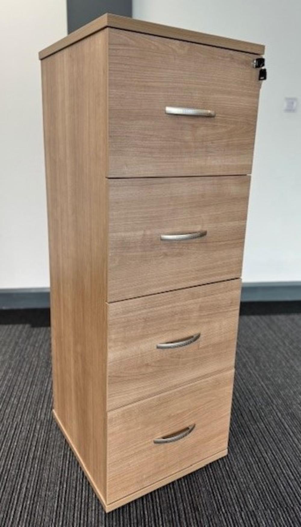Imperial Santiago Cherry 4 Drawer Filing Cabinet