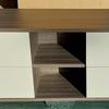 1800mm Anthracite & White Sideboard / Media Cabinet
