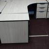 Heavy Duty Radial Desk With 600mm And 800mm Pedestals 