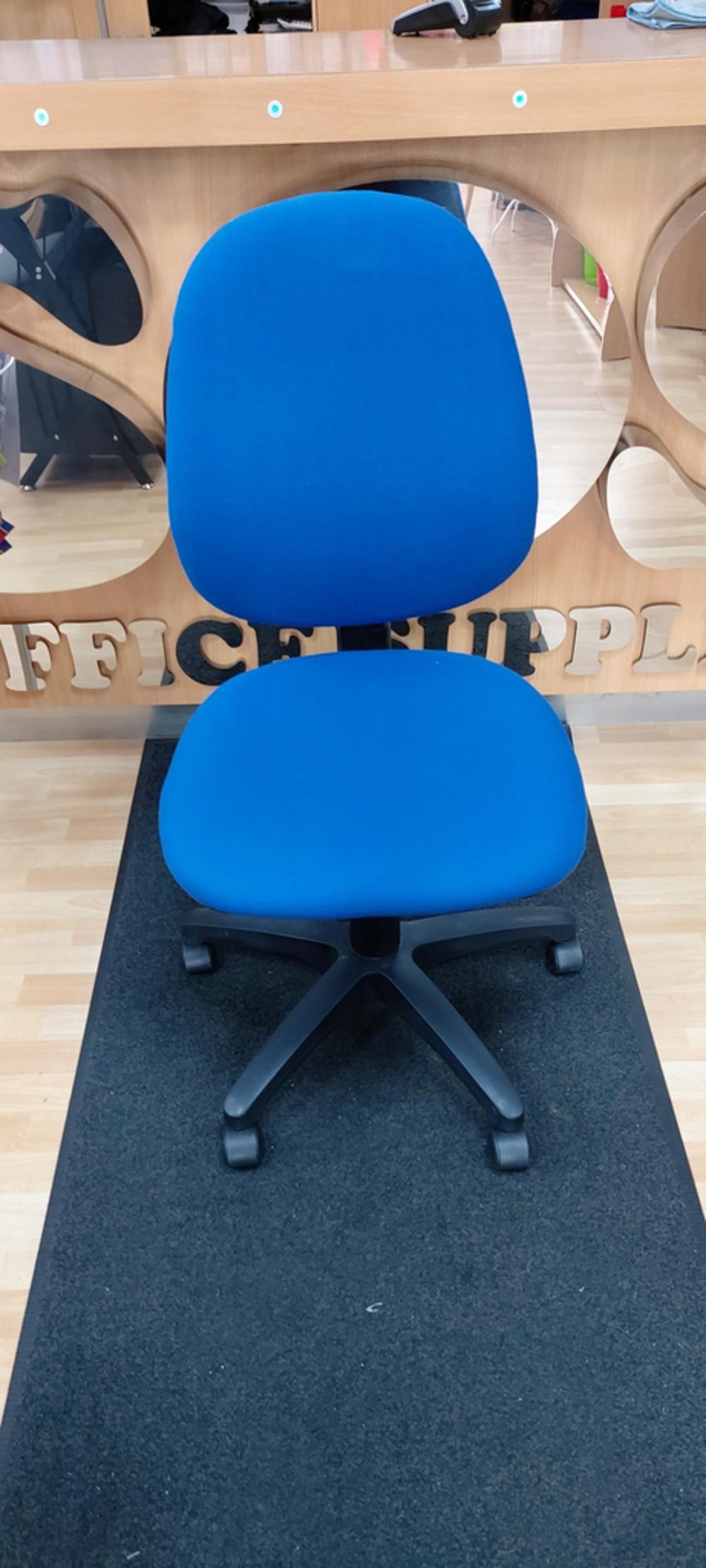 Blue High Back Operator Chair